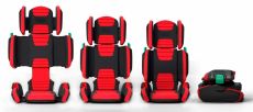 Детское автокресло MiFold Hifold fit-and-fold Racing Red