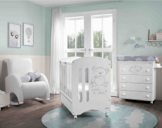 Дитяче ліжко Micuna Sweet Bear White