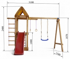 Дитячий ігровий комплекс SportBaby Babyland-18