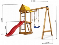 Дитячий ігровий комплекс SportBaby Babyland-18