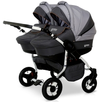 Детская коляска для двойни VERDI Twin 02