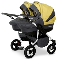 Детская коляска для двойни VERDI Twin 09