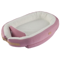 Кокон для сна с ограничителем Voksi Baby Nest Light Pink