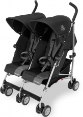 Детская коляска-трость для двойни Maclaren Twin Triumph black/charcoal