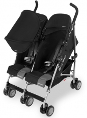 Детская коляска-трость для двойни Maclaren Twin Triumph black/charcoal