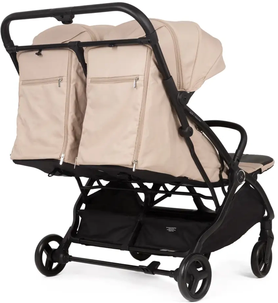 Прогулочная коляска для двойни Adamex Alto beige