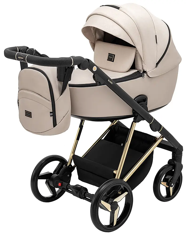 Детская коляска 2 в 1 Adamex Blanc Special Edidion PS-532