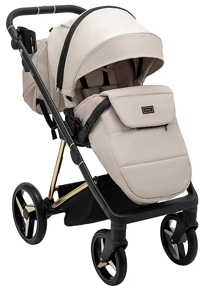 Детская коляска 2 в 1 Adamex Blanc Special Edidion PS-532