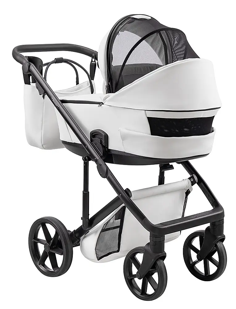 Коляска 2 в 1 Adamex Dolce Eco SA-1 белый