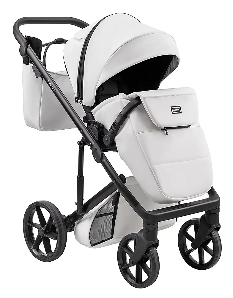Коляска 2 в 1 Adamex Dolce Eco SA-1 белый