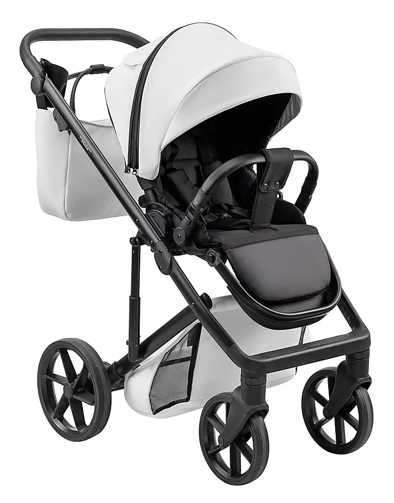 Коляска 2 в 1 Adamex Dolce Eco SA-1 белый