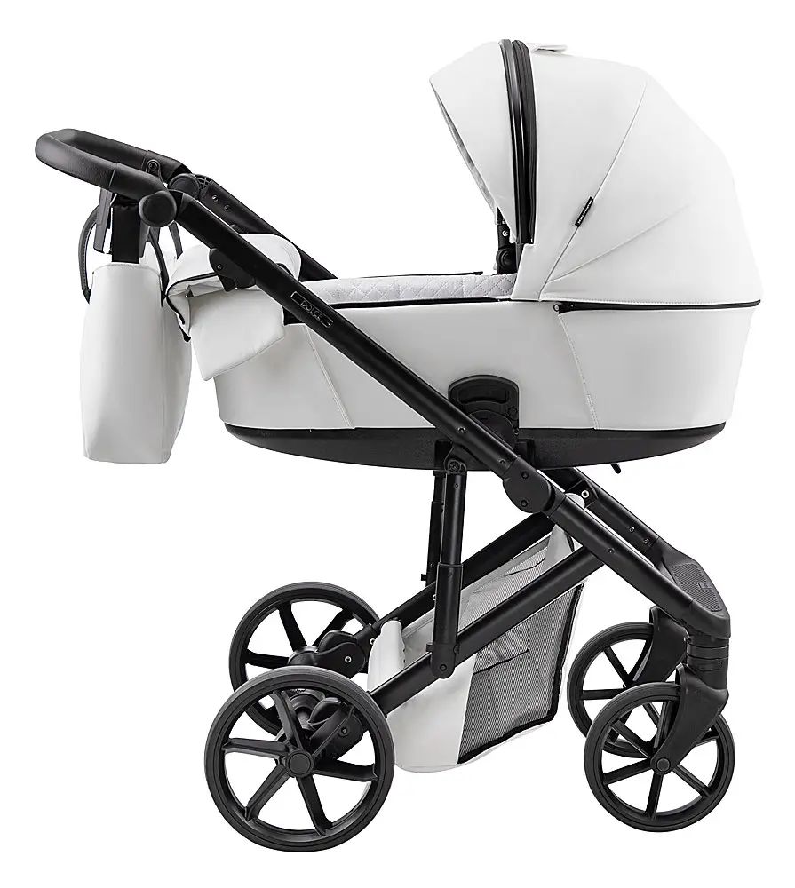 Коляска 2 в 1 Adamex Dolce Eco SA-1 белый