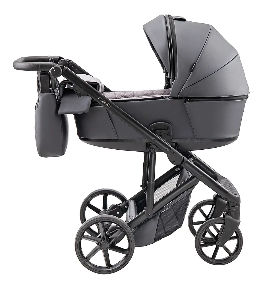 Коляска 2 в 1 Adamex Dolce Eco SA-5 графит
