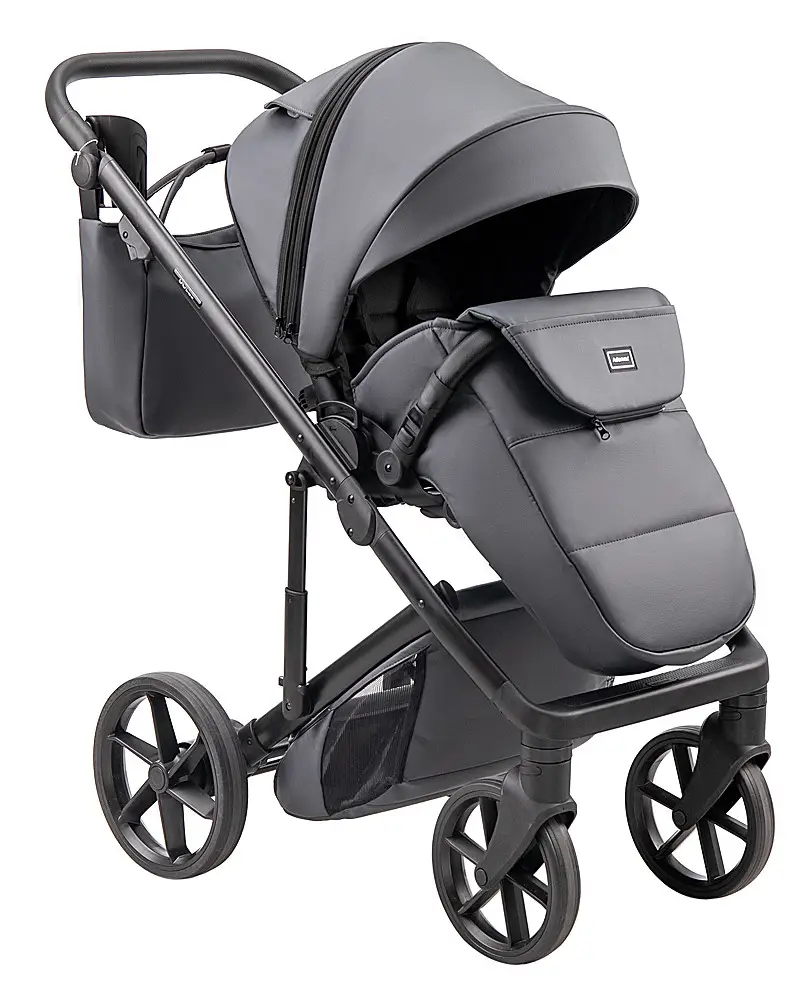 Коляска 2 в 1 Adamex Dolce Eco SA-5 графит