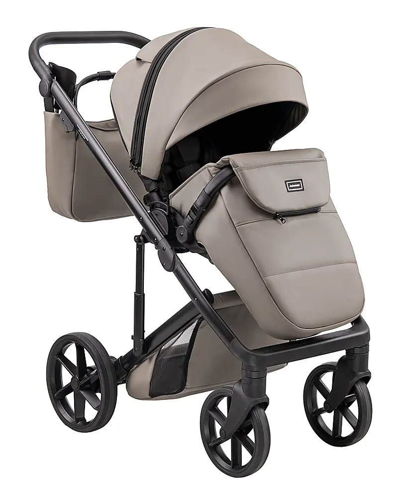 Коляска 2 в 1 Adamex Dolce Eco SA-9 темный капучино