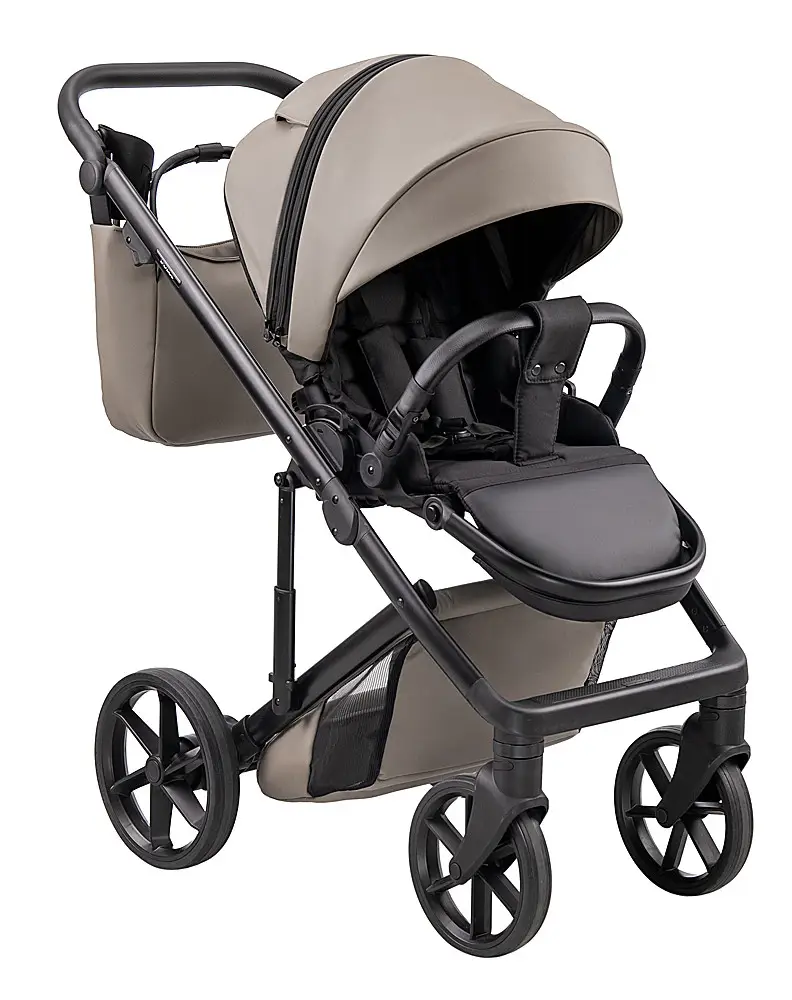 Коляска 2 в 1 Adamex Dolce Eco SA-9 темный капучино