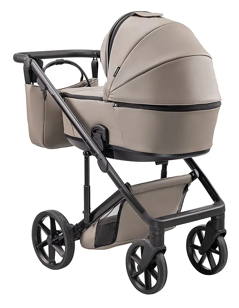 Коляска 2 в 1 Adamex Dolce Eco SA-9 темный капучино