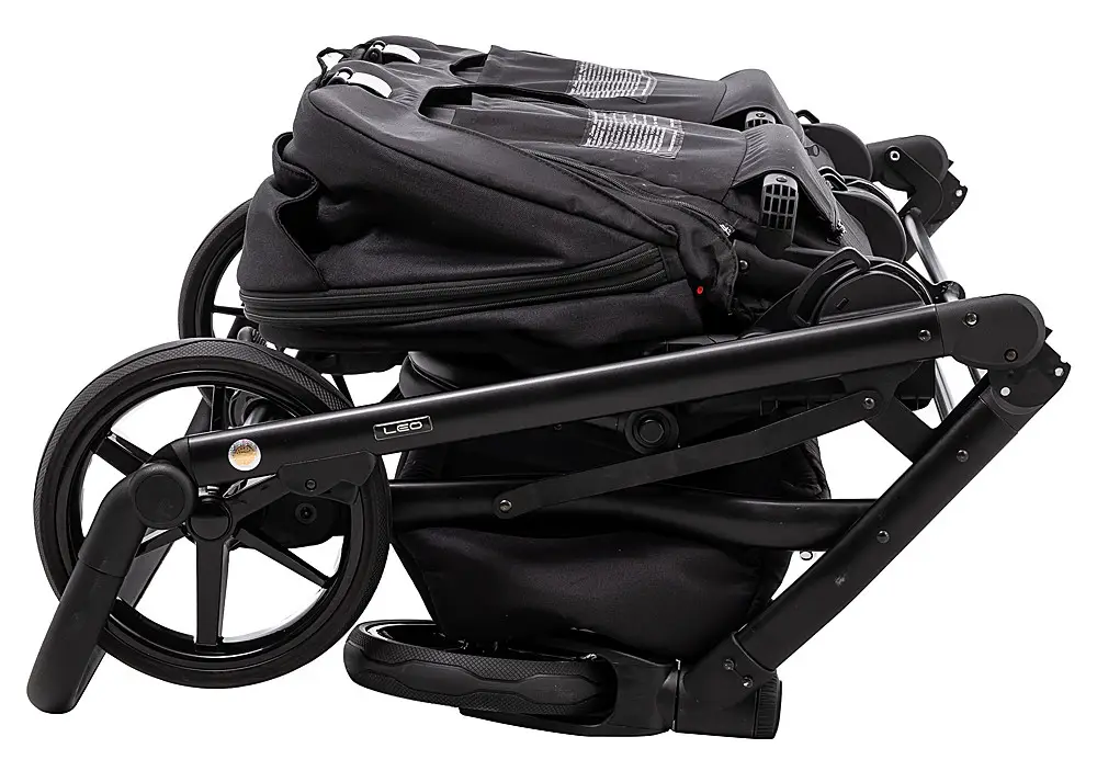 Коляска для двойни 2 в 1 Adamex Leo Duo TK-53 черный