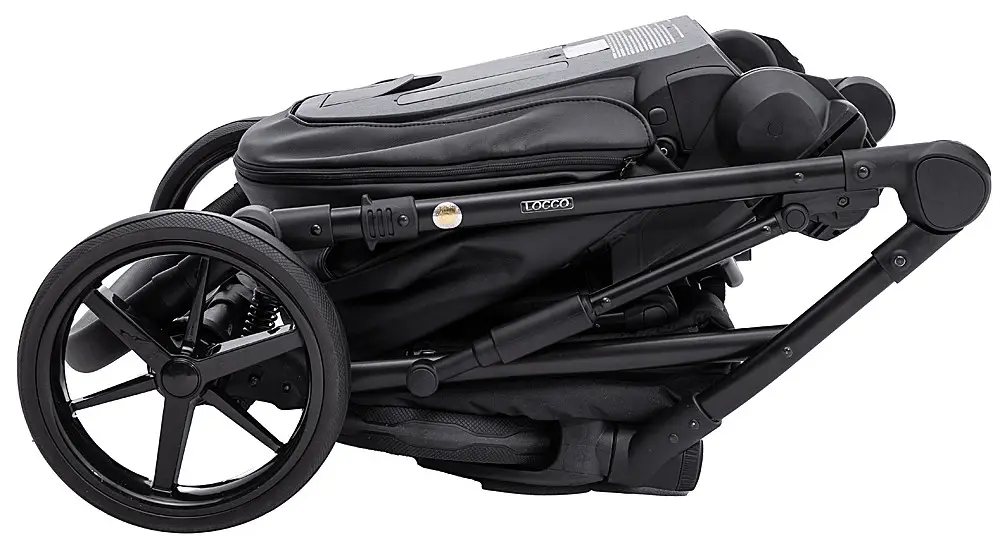 Коляска 2 в 1 Adamex Locco Eco SA-2 чорный