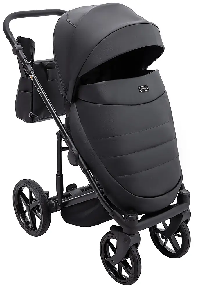 Коляска 2 в 1 Adamex Locco Eco SA-2 чорный