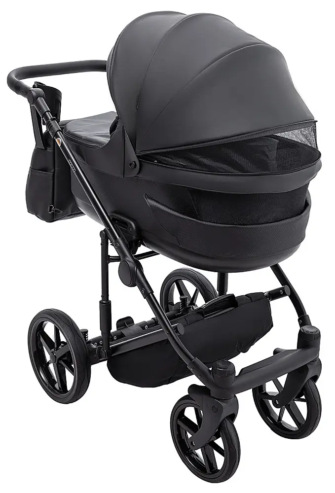 Коляска 2 в 1 Adamex Locco Eco SA-2 чорный