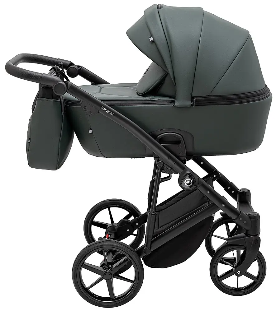 Коляска 2 в 1 Adamex Mobi Air Thermo New ECO SA-29 темно-зеленый