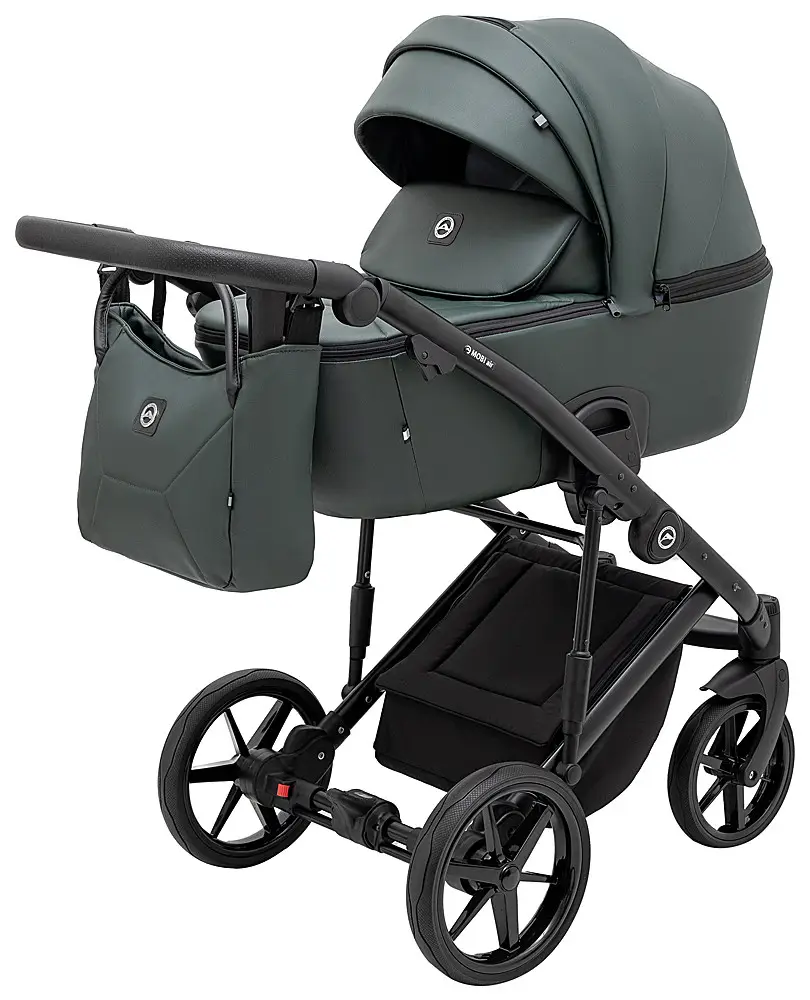 Коляска 2 в 1 Adamex Mobi Air Thermo New ECO SA-29 темно-зеленый