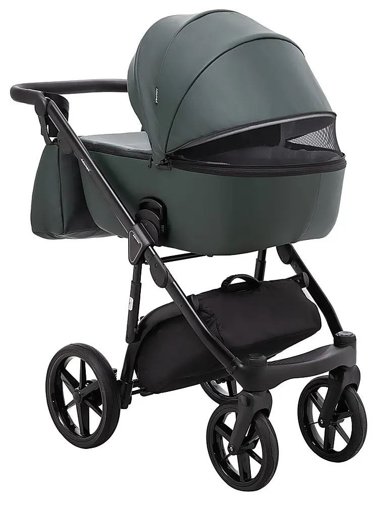 Детская коляска 2 в 1 Adamex Nola Eco SA-29 темно-зеленый