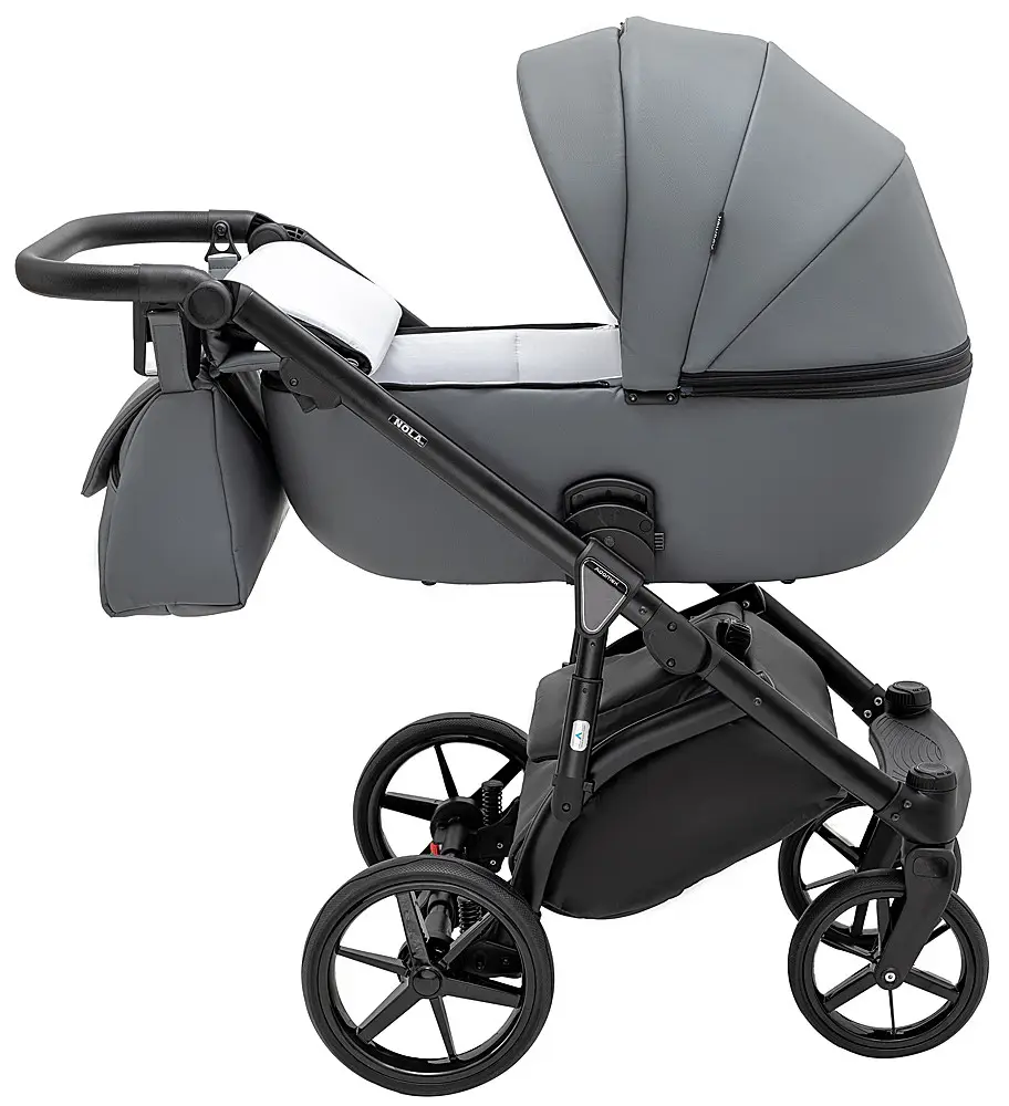 Детская коляска 2 в 1 Adamex Nola Eco SA-32 серый