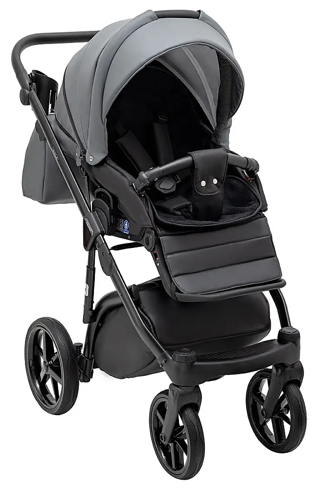 Детская коляска 2 в 1 Adamex Nola Eco SA-32 серый