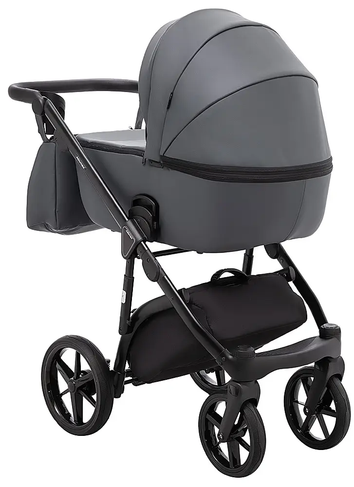 Детская коляска 2 в 1 Adamex Nola Eco SA-5 графит