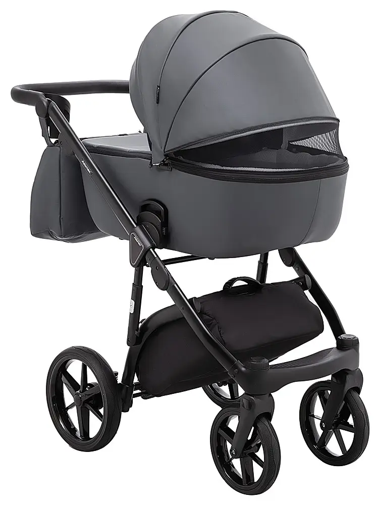 Детская коляска 2 в 1 Adamex Nola Eco SA-5 графит