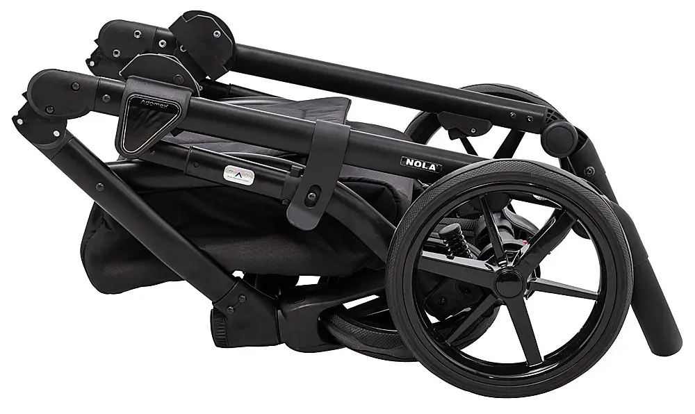 Детская коляска 2 в 1 Adamex Nola Eco SA-9 темный капучино