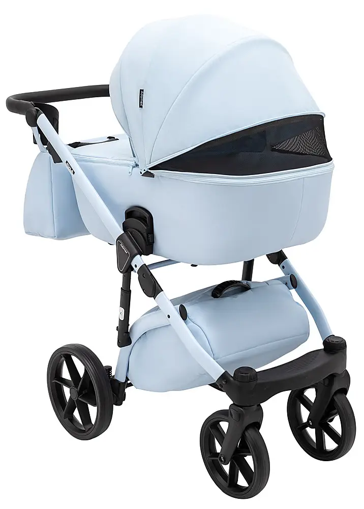 Детская коляска 2 в 1 Adamex Nola Natura 1 sky