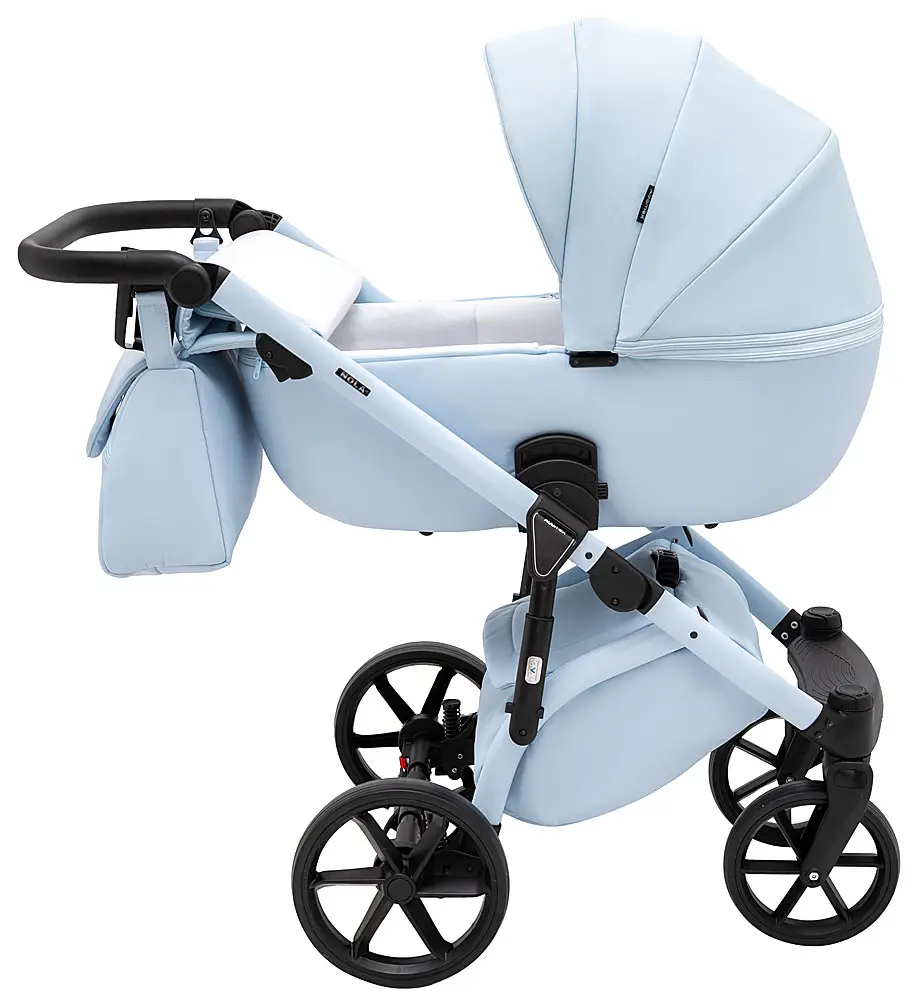 Детская коляска 2 в 1 Adamex Nola Natura 1 sky