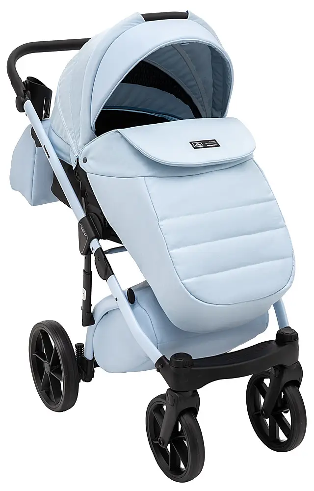 Детская коляска 2 в 1 Adamex Nola Natura 1 sky