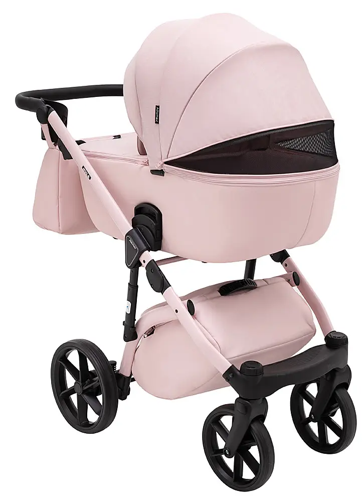 Детская коляска 2 в 1 Adamex Nola Natura 2 rose