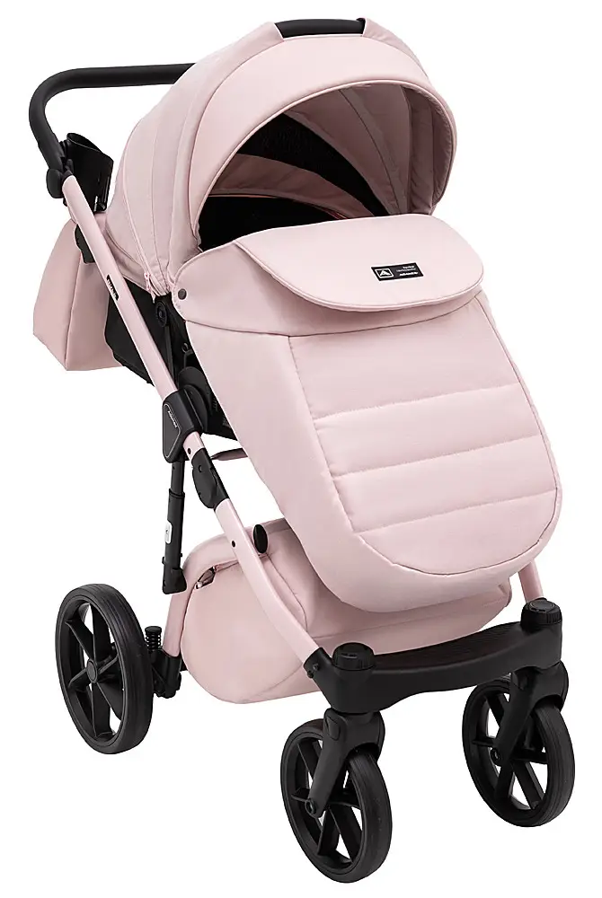 Детская коляска 2 в 1 Adamex Nola Natura 2 rose
