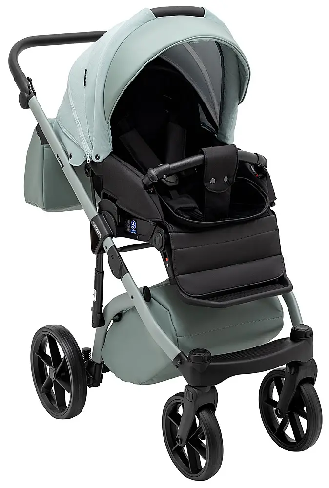 Детская коляска 2 в 1 Adamex Nola Natura 8 mint