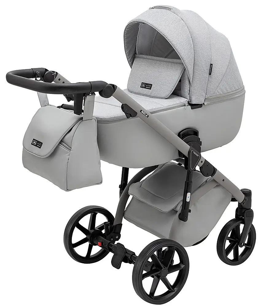Детская коляска 2 в 1 Adamex Nola Natura 9 moon