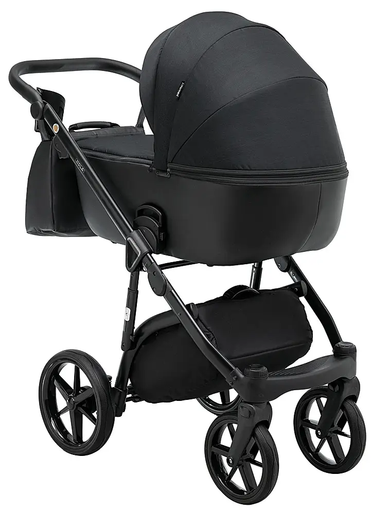 Детская коляска 2 в 1 Adamex Nola PS-1 черный