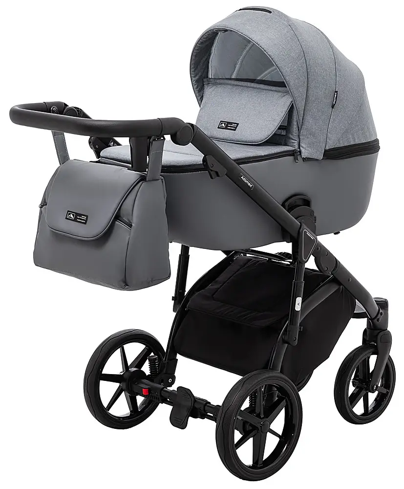 Детская коляска 2 в 1 Adamex Nola PS-113 графит