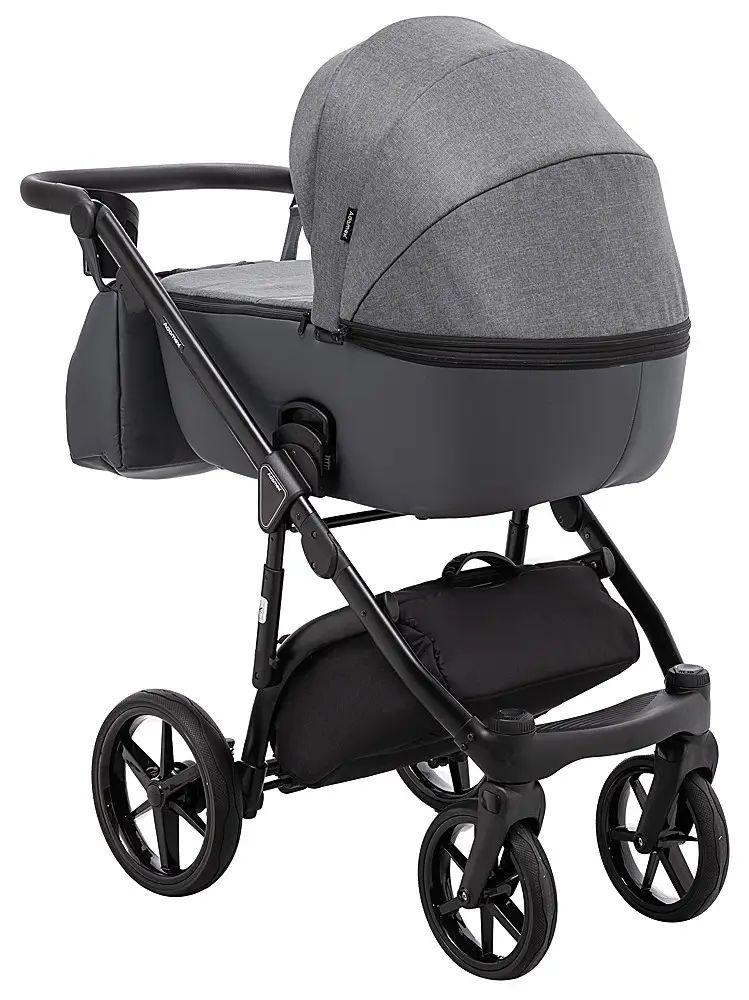 Детская коляска 2 в 1 Adamex Nola PS-58 графит
