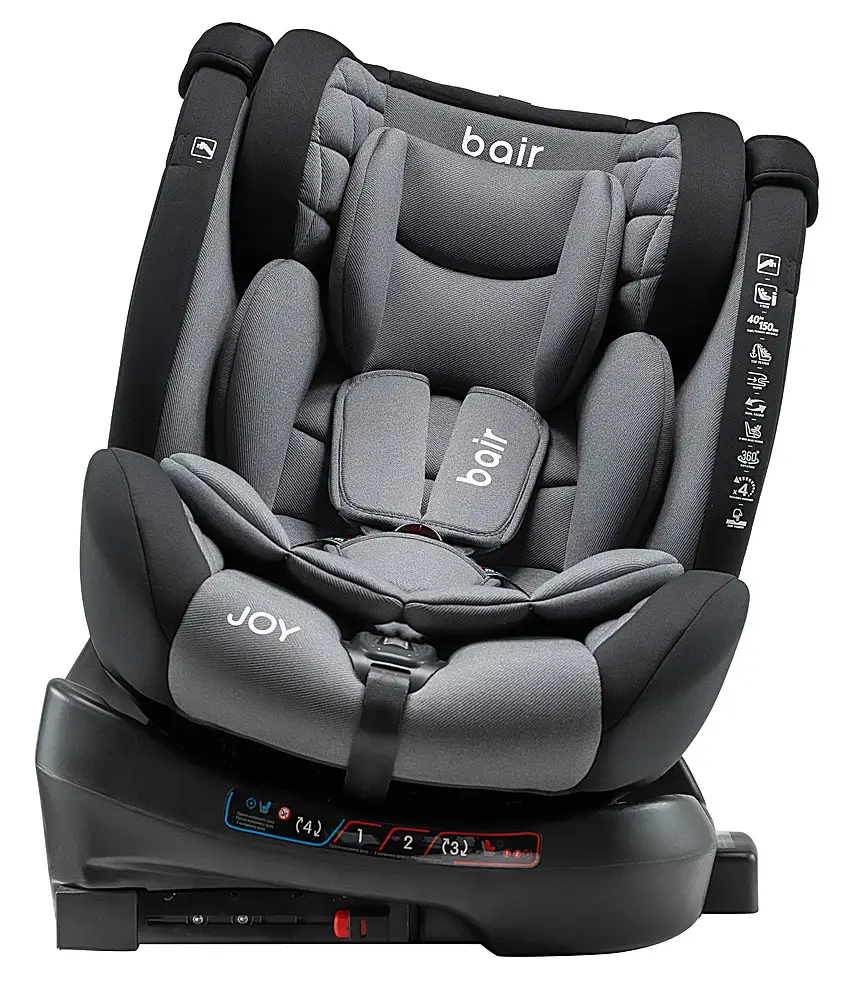 Автокрісло Bair Joy 360 i-size Iso-fix GM-02 graphite midnight