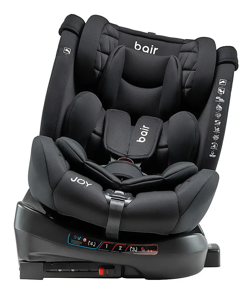 Автокрісло Bair Joy 360 i-size Iso-fix TB-01 total black