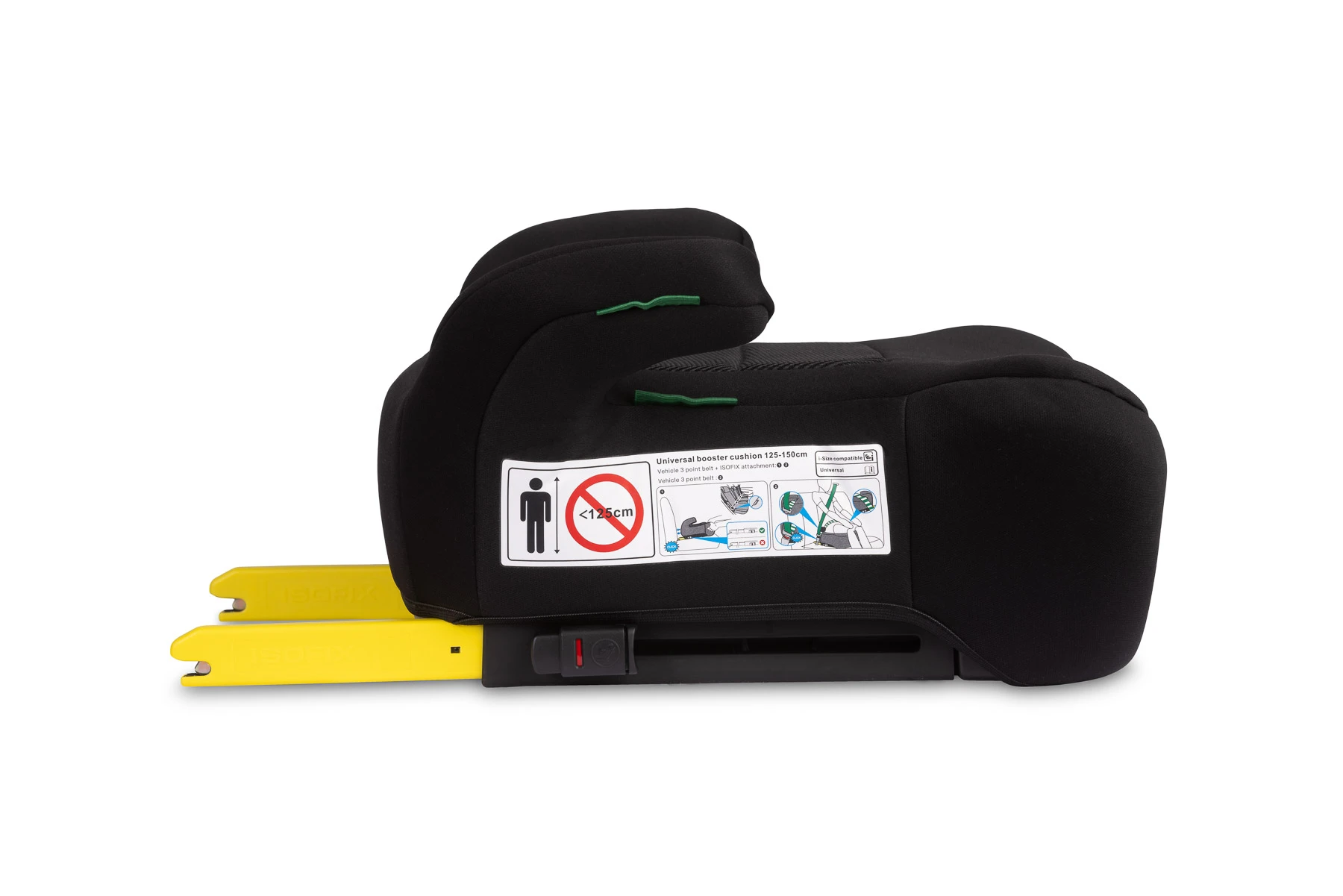 Автокрісло Caretero Jaguar I-Size BLACK (125-150см)