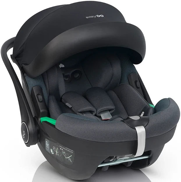 Автокрісло EasyGo Buz 0+ Giro granito