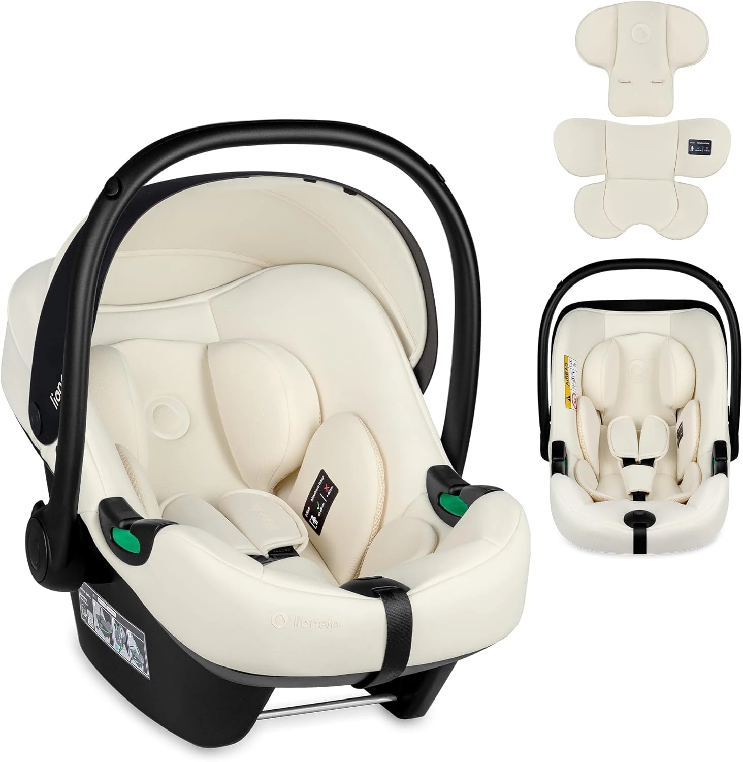 Автокресло Lionelo Astrid i-Size Beige Cream