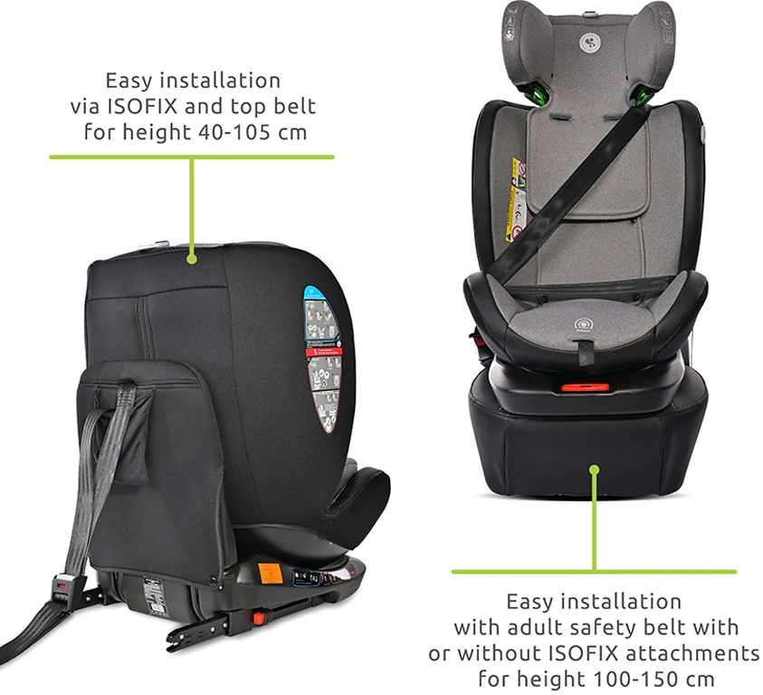 Автокрісло Lorelli Ares I-Size 0-36 кг Green