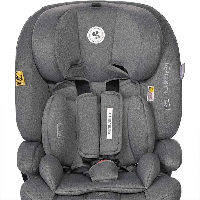 Автокрісло Lorelli Benevento Isofix 9-36 кг Black Jasper